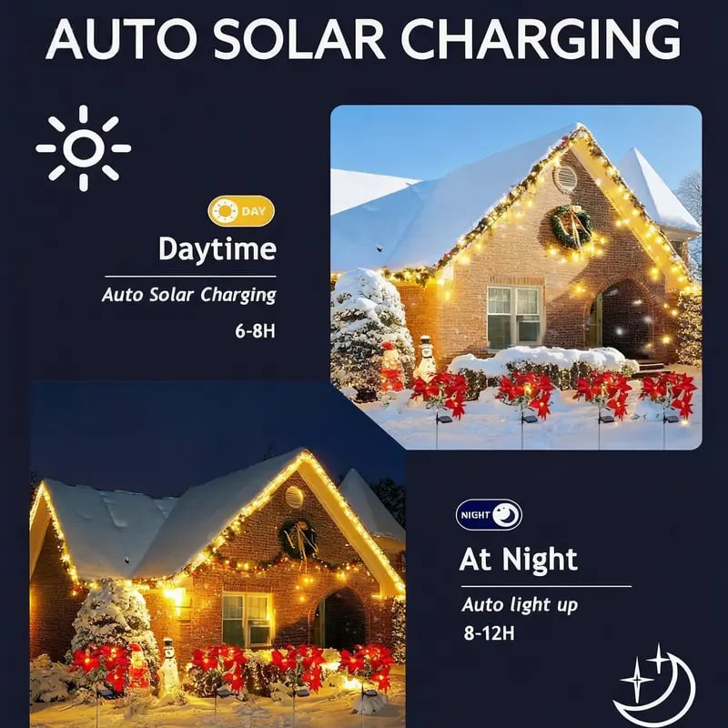49% OFF This Week Promotions🎉🎉Solar Christmas tree lights