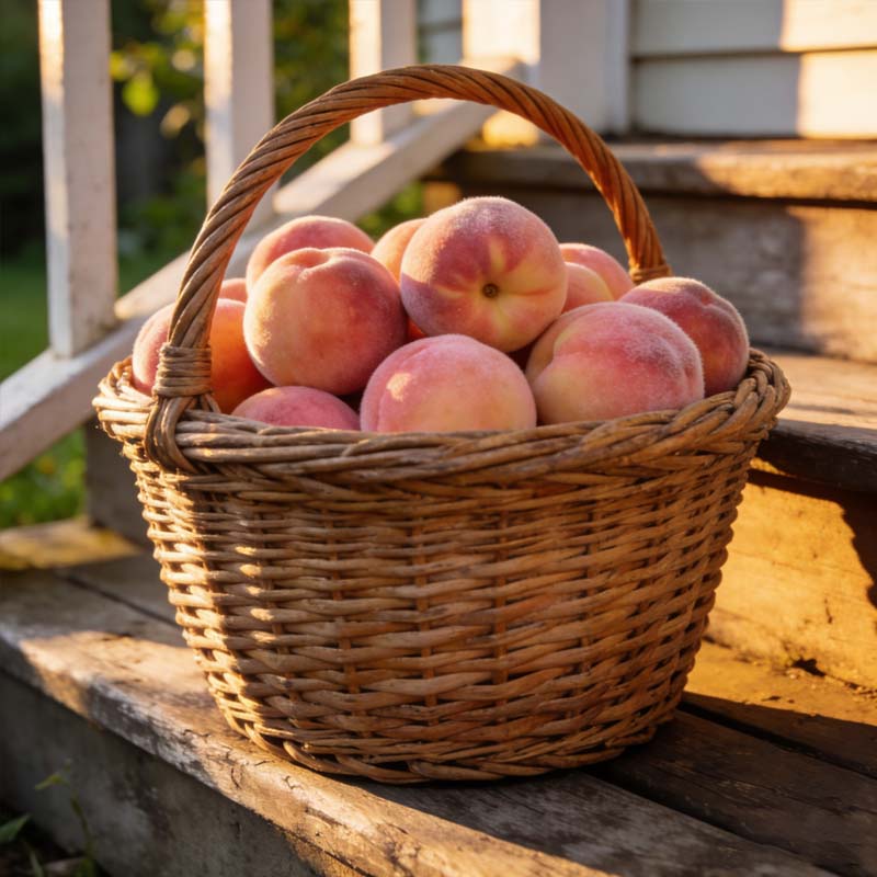 🔥 65K+ SOLD! 🍑 Heirloom "Honey Red" Dwarf Peach Tree Live Seeds
