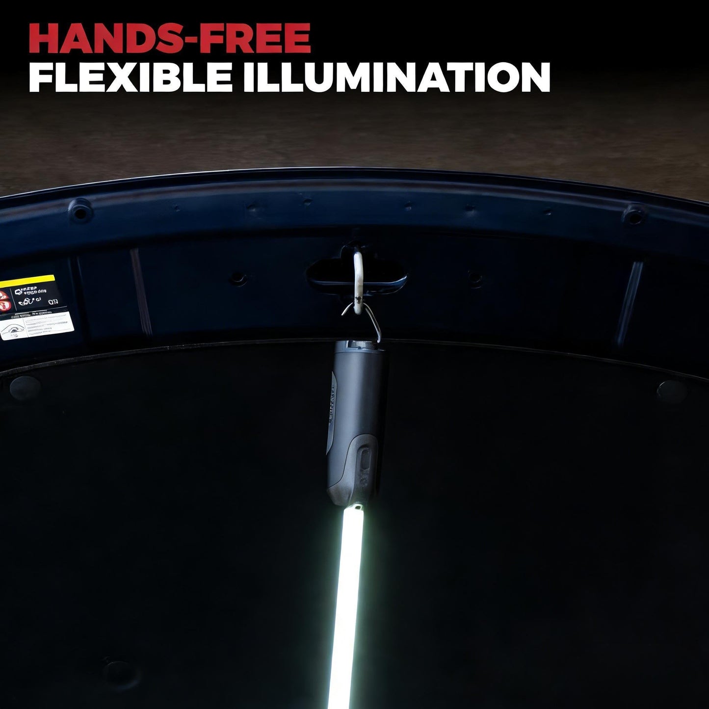 LED Flashlight Stick-đExtra-long battery life-7 hoursâ