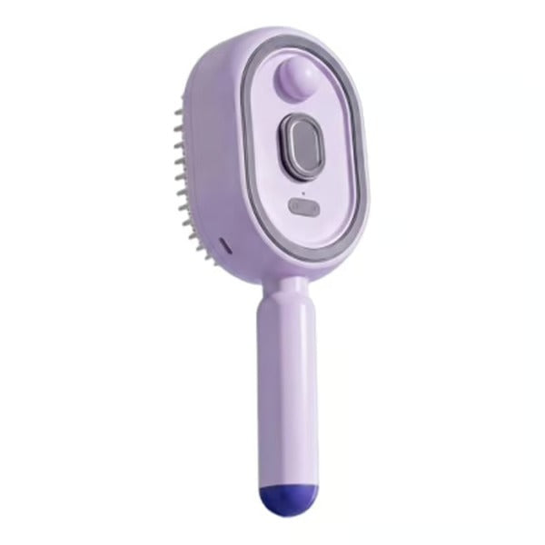 3-in-1 Electric Mist Detangling Brush for Frizz & Scalp Massage