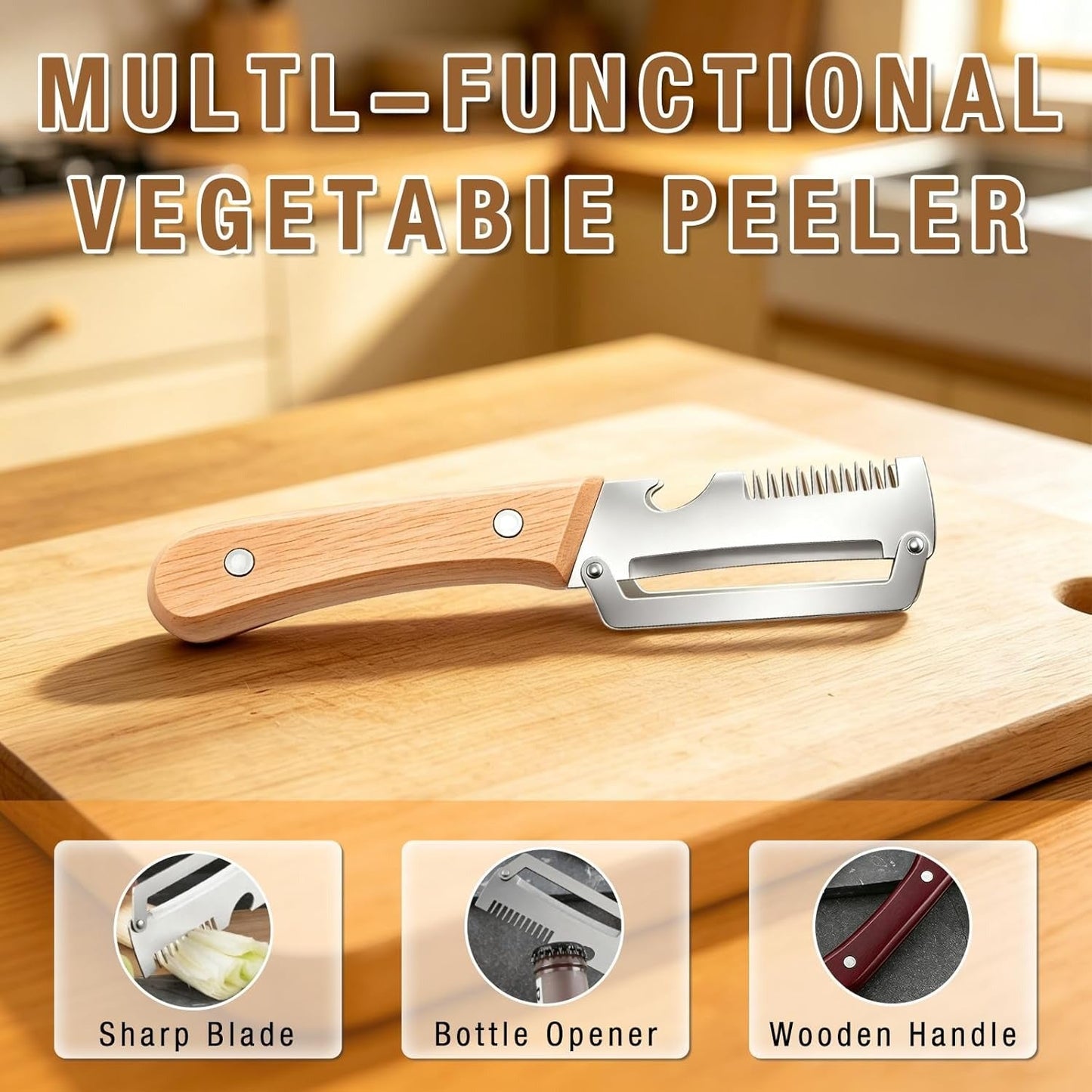 ✨Buy 1 Get 1 Free✨Multi-Functional Vegetable Peeler for Kitchen