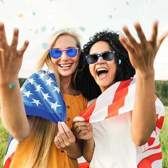 Flash Sale 60% OFF⭐ - 3 Pairs American Flag Sunglasses