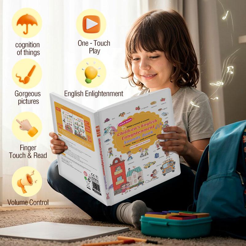 500-Word Audio Learning Book for Toddlers – Tap & Master Vocabulary in 18 Everyday Topics