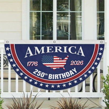Flash Sale 60% OFF⭐Veteran Made - USA 250 YEARS COMMEMORATIVE BANNER