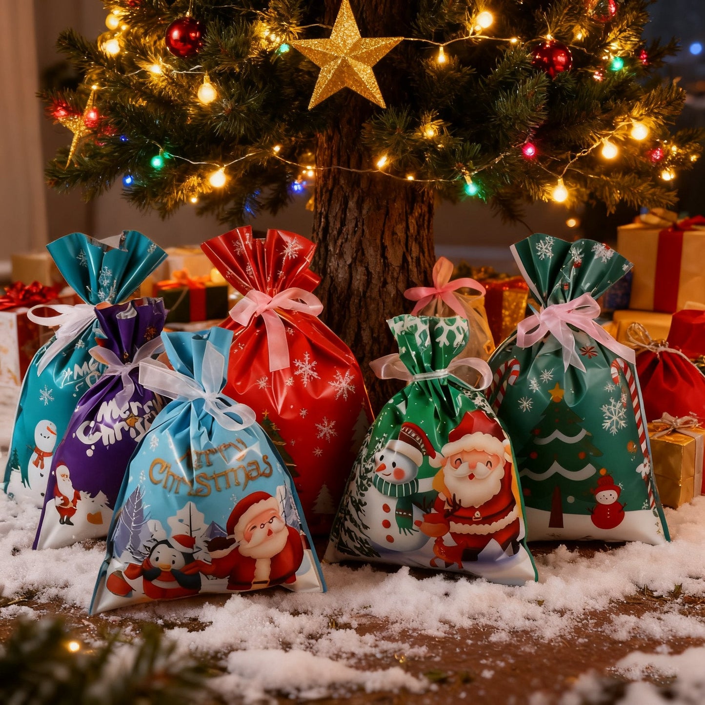 🎁Today Only 49% Off - Easy Christmas Gift Bag & Tag Set