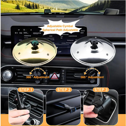 🔥Last Day 49% OFF🚗Car Cymbal-Air Vent Mini Drum Crash Cym