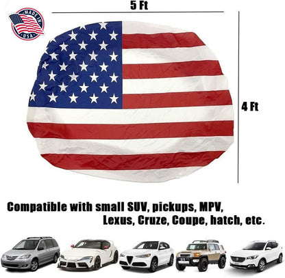 🎉4th Of July Flash Sale 65K+🔥American Car Hood Flag🦅【Buy 2 Free Shipping】