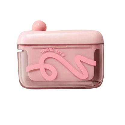 Travel-sized Storage Case with 50 Dental Floss Sticks