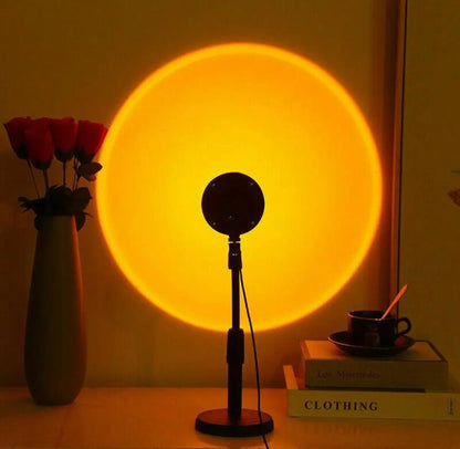 ✨16 Colors Sunset Lamp Projector- LED Rainbow Night Light for Photography,Party,Home Decor, Xmas Gift