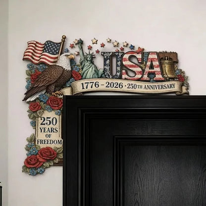 🔥Last Day 49% OFF-🇺🇸250th Anniversary USA Door Top Decoration