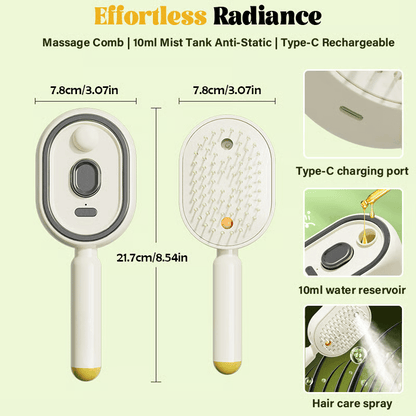 🔥LAST DAY 50% OFF - 2026 Electric Spray Air Cushion Massage Comb