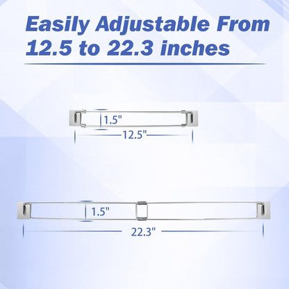 RV Travel Secure Bars – Adjustable Stainless Steel Rods for Organizing