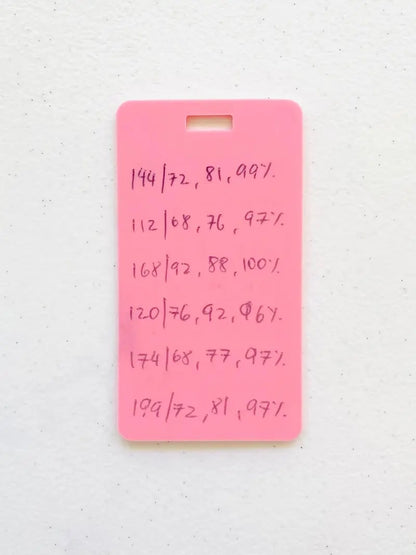 🩺Erasable Badge Note | Dual-Side Writable, Fade-Proof & No Blur (🖊Write. Wipe. Repeat.) 🎁Free Badge Clip Included📋