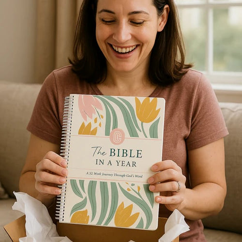 🔥LAST DAY 50% OFF -🙏🏼The Bible In A Year: A 52-Week Journey Through God's Word