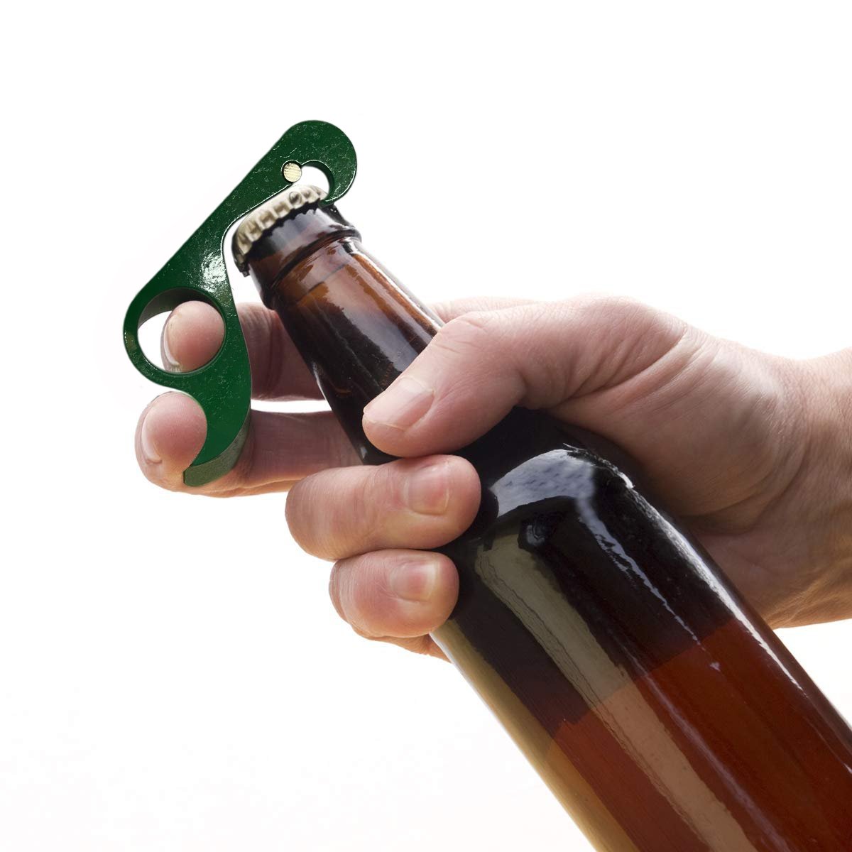 One-handed Bottle Opener