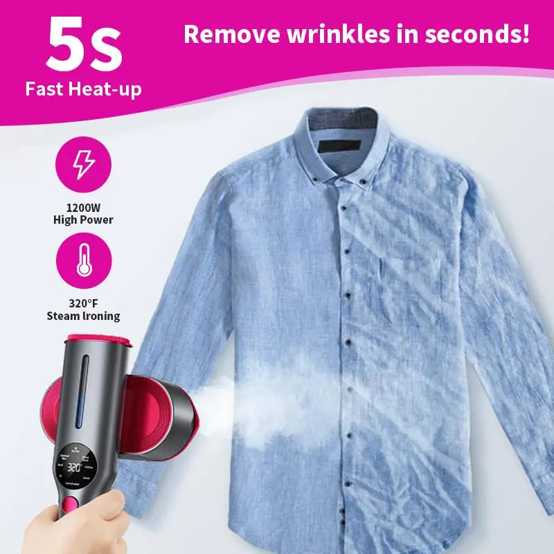 🔥2-in-1 Steamer & Iron for Clothes