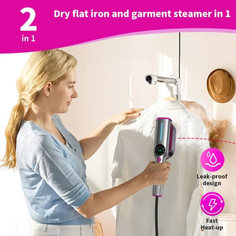 🔥2-in-1 Steamer & Iron for Clothes