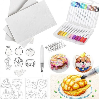 😃 Great Summer Activity Idea! – Magic 3D Foam Texture Painting Kit 🎨✨