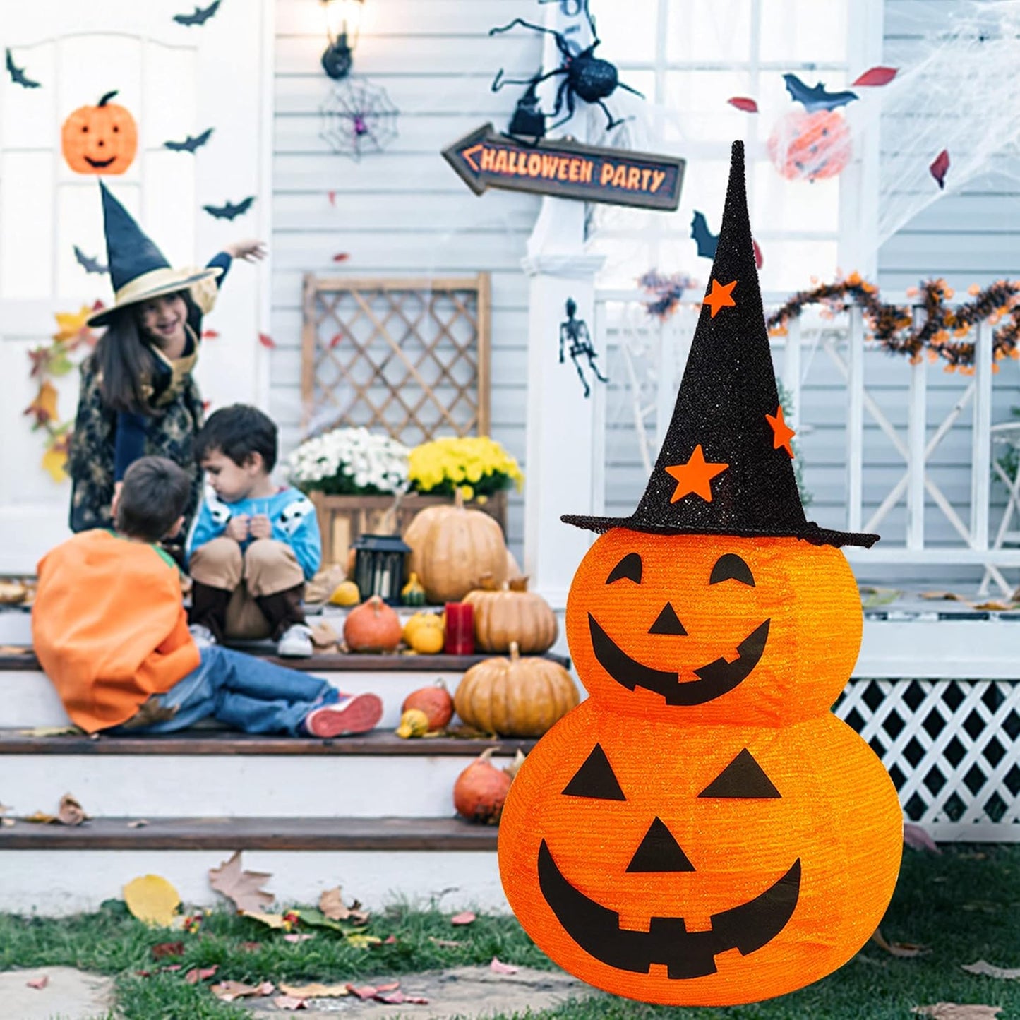 Halloween Must-Have🎃Collapsible Pumpkin Decorations – Reusable Easy Storage & Festive Vibe!