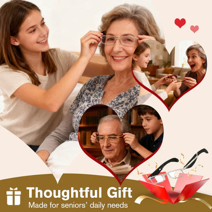 🔥LAST DAY 49% OFF -Foldable Anti-Blue Light Reading Glasses with Case