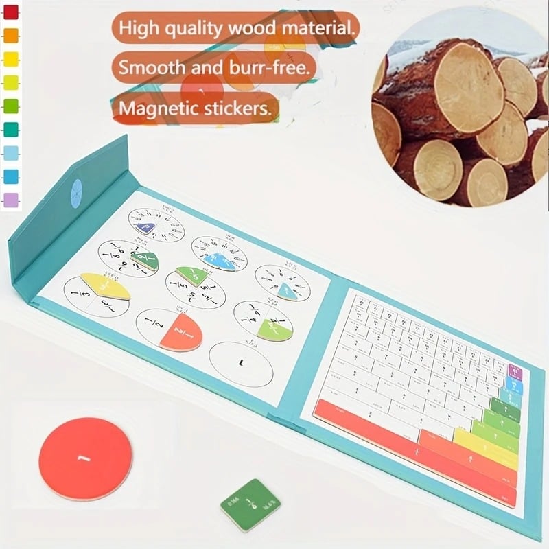 Magnetic Math Master Kit, 102 pcs - Ideal for Kids Learning & Fun⭐