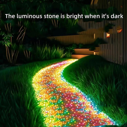 ⚡ 50K+ SOLD! Almost Gone💥Glow In The Dark Rocks - Illuminate Your Outdoors with Enchanting Glow!