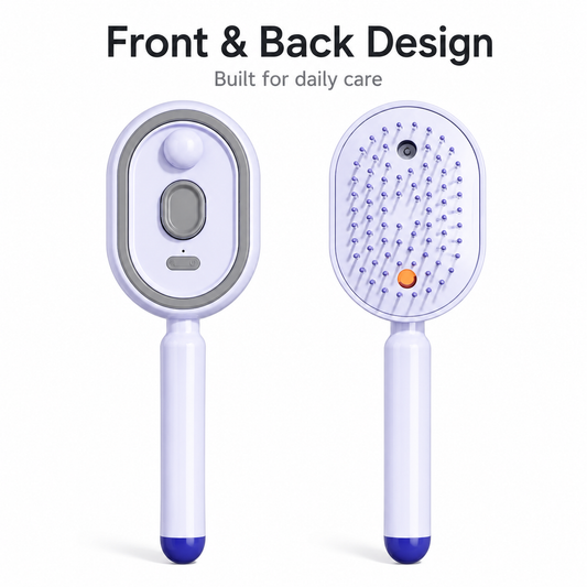 Electric Mist-Spraying Massage Cushion Brush