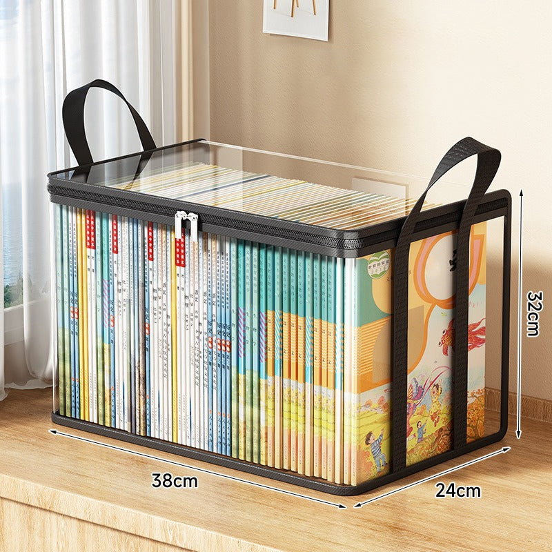 🔥Last Day 49% OFF📦Portable Large Heavy-Duty Thick Plastic Clear Storage Box with Hinged Lid | Home, Travel & Camping