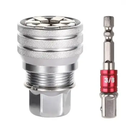 Multi-Function Universal Socket Wrench Tool -Universal Socket Tool for 3/8" Drive Ratchet Torque Wrench & Power Drill