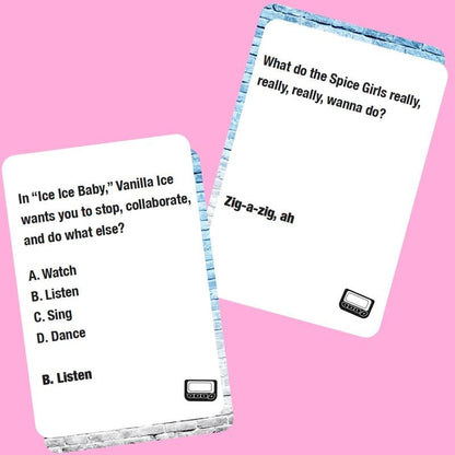 🔥Last Day 49% OFF🔥Lyrics Pop Quiz Pop Quiz 90s & 2000s Edition Music Trivia Game