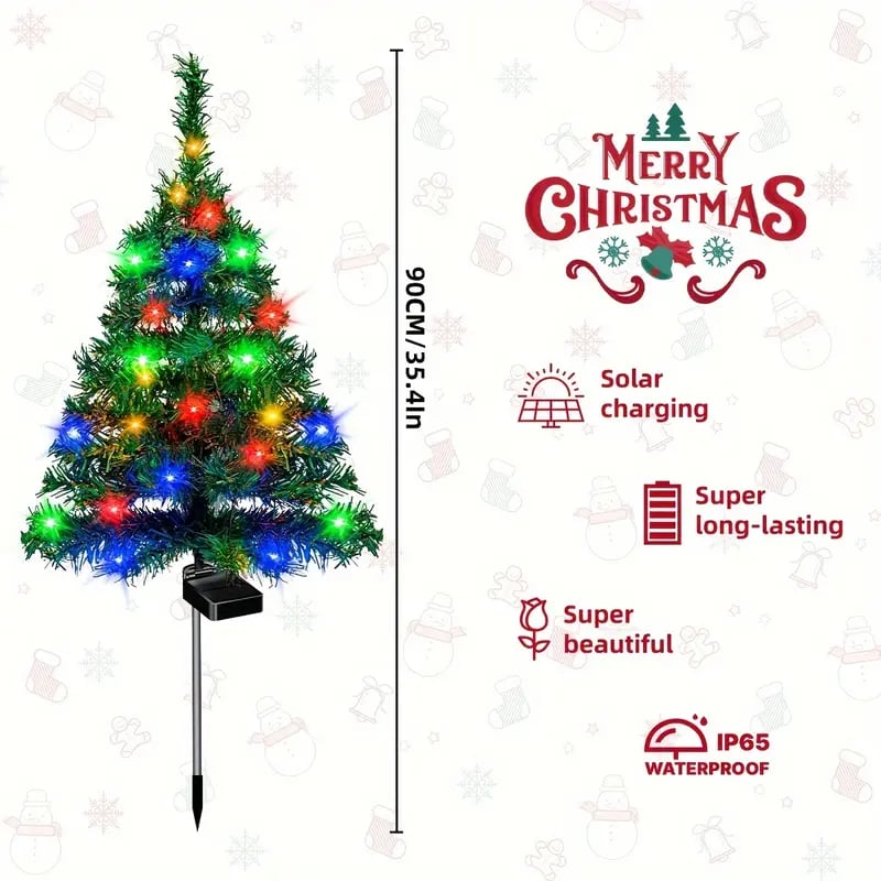 49% OFF This Week Promotions🎉🎉Solar Christmas tree lights
