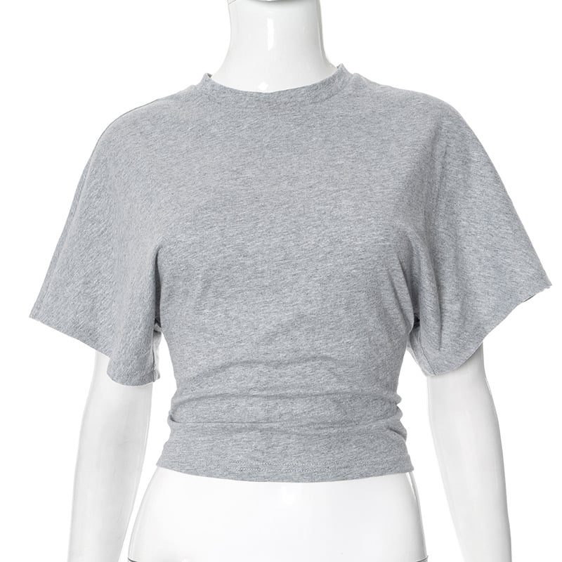 📢2025 New Products👕Women's Solid Color Round Neck Tee – Breathable Fabric & Timeless Style for Every Occasion