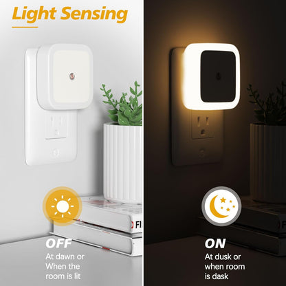 🔥Hot Sale Promotion 49% OFF🎁✨Night Lights Plug into Wall 6-Pack