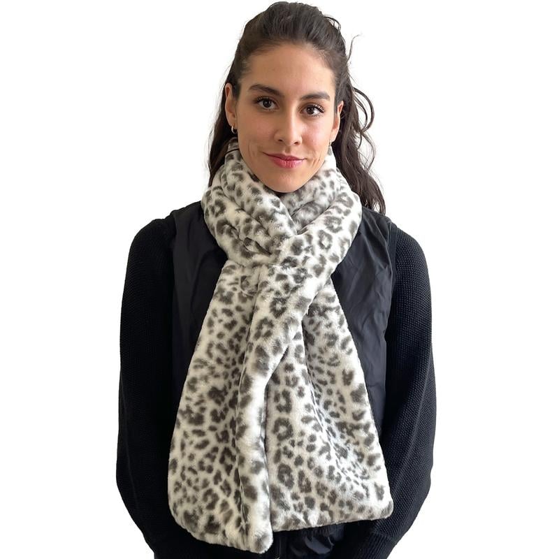🔥Last Day 49% OFF❄️ Faux-Fur Pull-Through Scarf with Hidden Pocket
