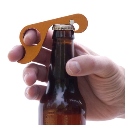 One-handed Bottle Opener