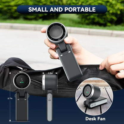 ☀️Summer Ourdoor essential  - Portable Handheld Turbo Fan