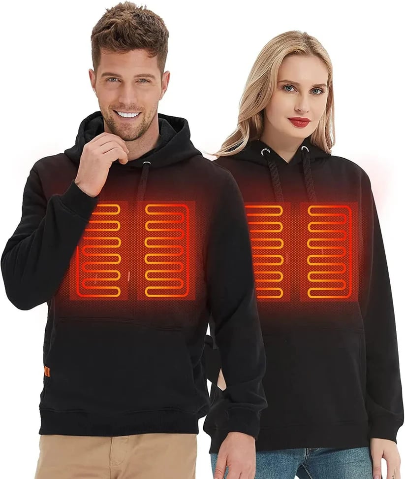 (🎁Last Day 49% OFF)🔥Winter Smart Heated Hoodie