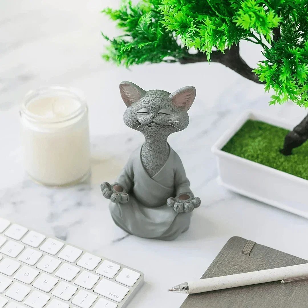Happy Cat Buddha 🐱