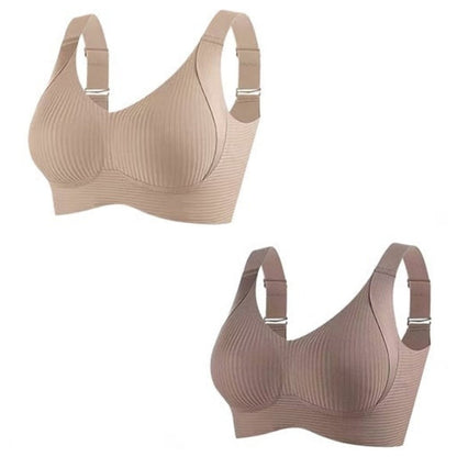 🎁Last Day Buy 1 Get 1 Free🔥Women's Ribbed Adjustable Wireless Bra