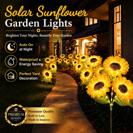 【MothersDayGift】🔥Hot Sale 49% off🌟🌻 2026 UPGRADED Solar Sunflowers