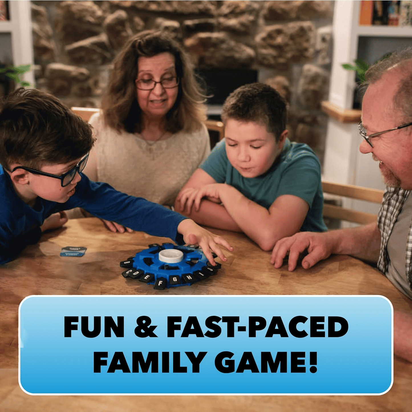👪Word Game | Fast-Paced Family Board Game| Learning Game Great for All Ages