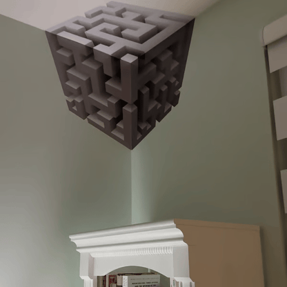🔥Last Day 49% OFF-Modern Geometric Corner - Wall Art That Reshapes Reality 🧠✨