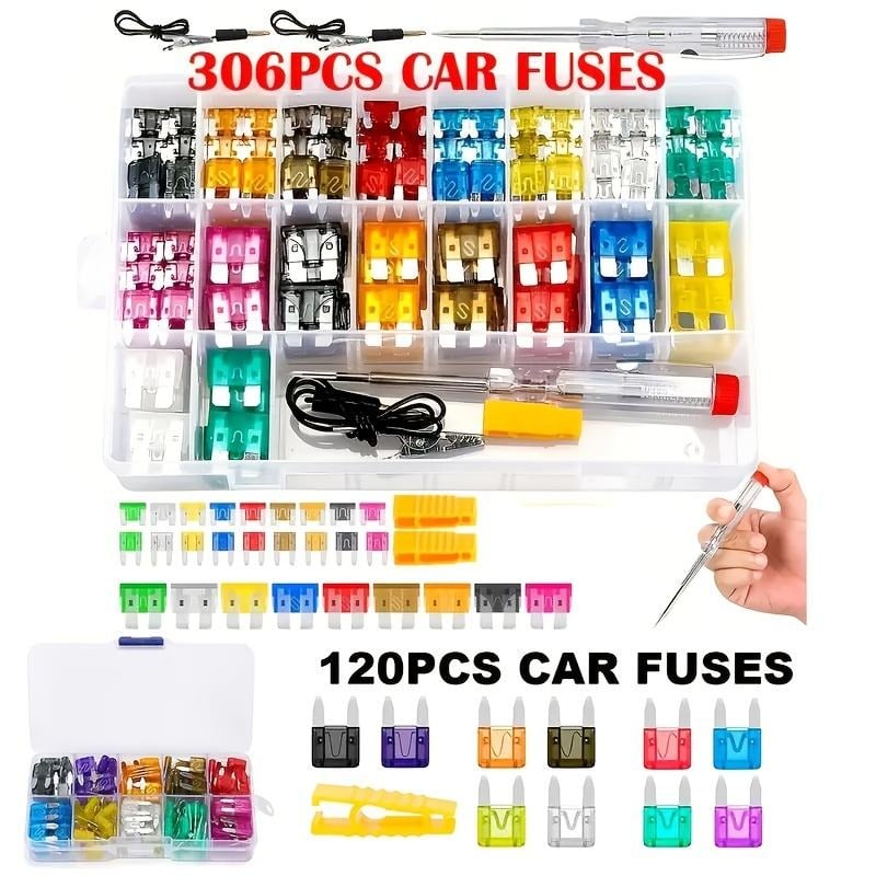 306PCS Car Fuse