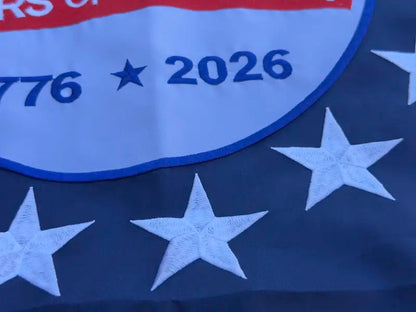 Last Day 49% OFF🔥250th Anniversary USA Commemorative Flag (3x5 Ft),Double-Sided Embroidered