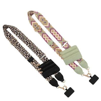 💖HOT SALE-49% OFF📱Crossbody Phone Strap with Zippered Pouch