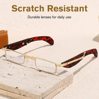 🔥LAST DAY 49% OFF -Foldable Anti-Blue Light Reading Glasses with Case