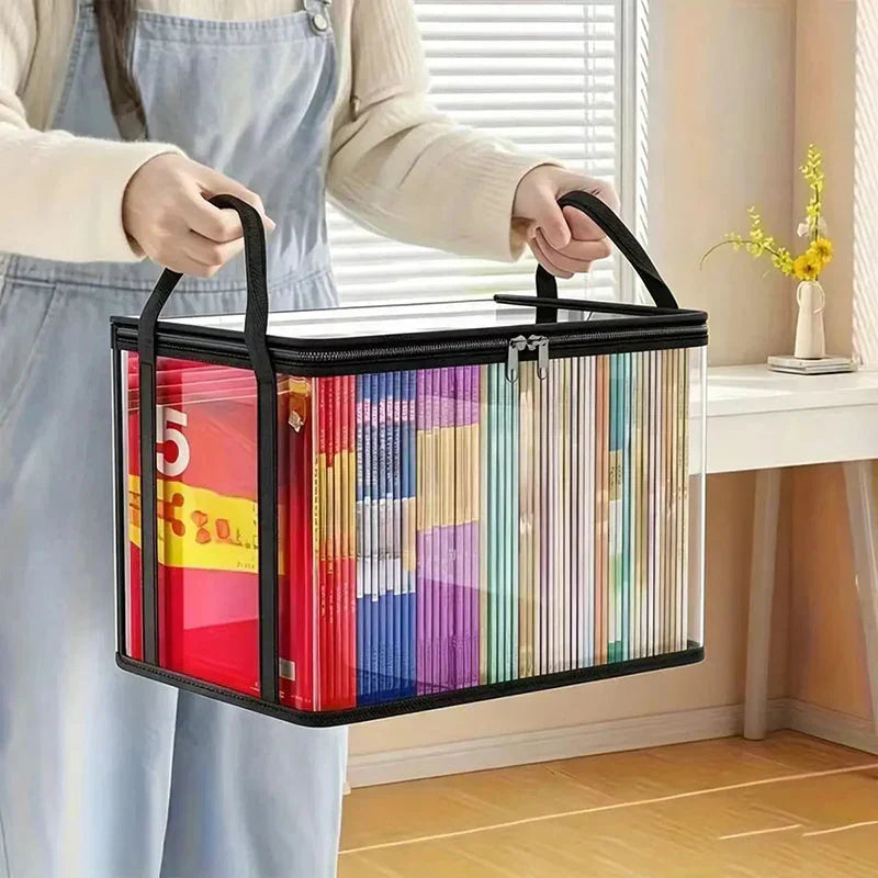 🔥Last Day 50% OFF📦Portable Large Heavy-Duty Thick Plastic Clear Storage Box with Hinged Lid | Home, Travel & Camping