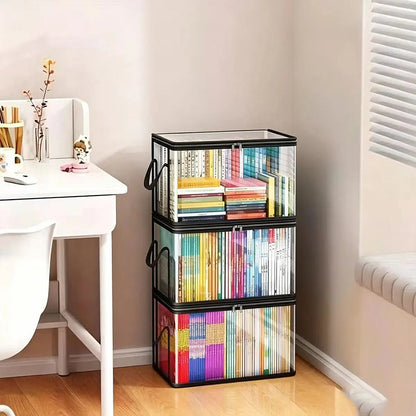 🔥Last Day 49% OFF📦Portable Large Heavy-Duty Thick Plastic Clear Storage Box with Hinged Lid | Home, Travel & Camping