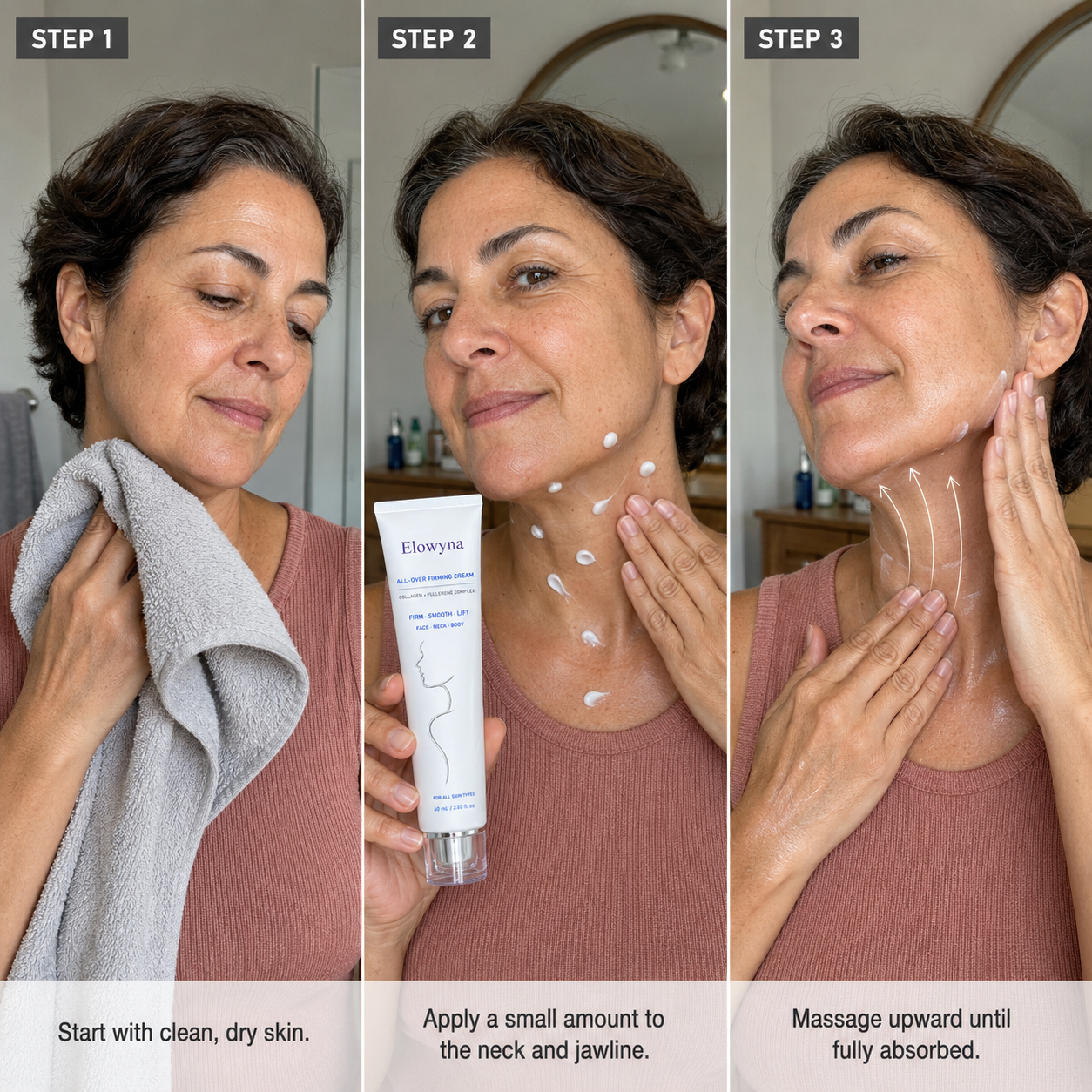 🧴✨ Elowyna All-Over Firming Cream – FDA-Compliant Formula for Men & Women – Firm, Smooth & Brighten from Face to Body