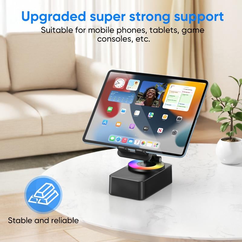 Last Day 49% OFF🤶Early Christmas Big Sale🎄5 in 1 Wireless Audio Bluetooth Speaker Phone Holder